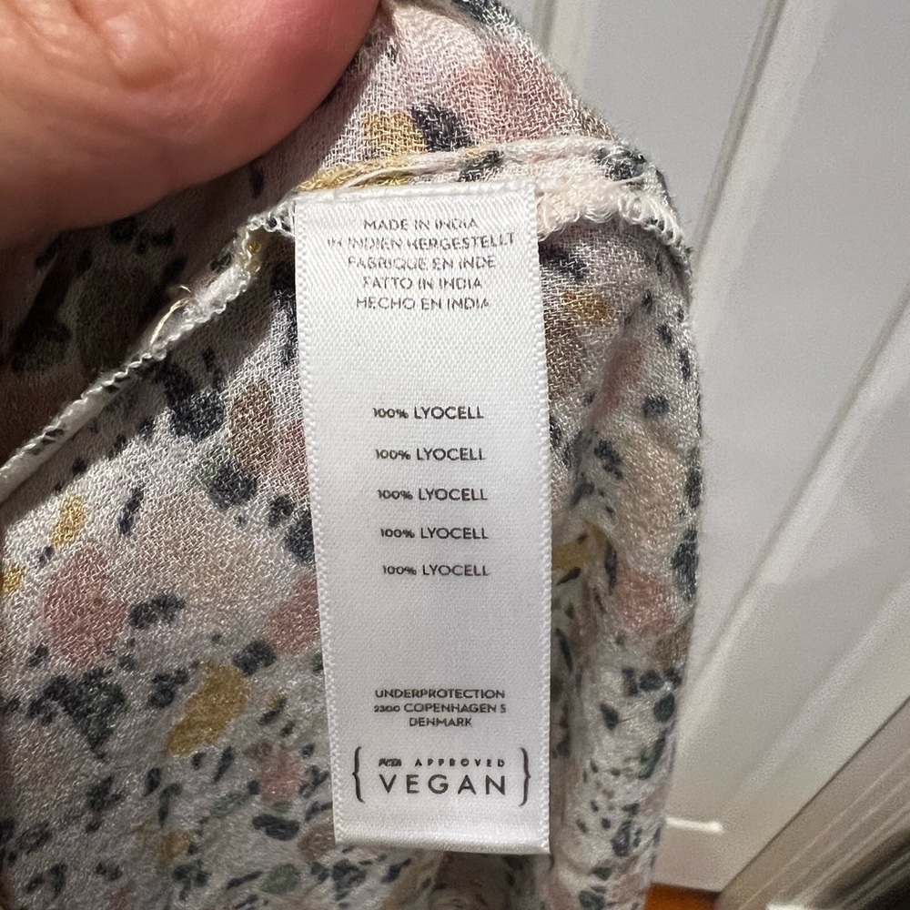 Floral Print Women's Robe - Picture 6 of 6